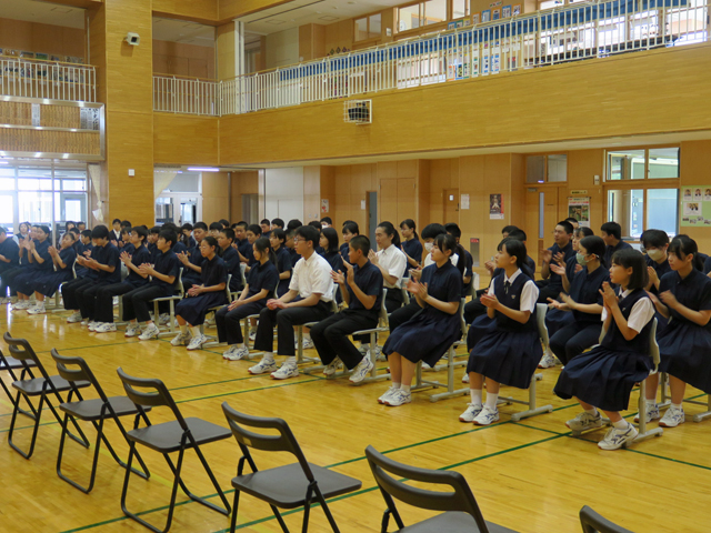 市郡総体・吹奏楽コンクール中央地区大会報告会の様子9
