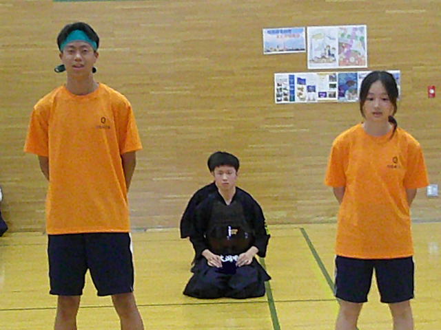 全県総体・県吹奏楽コンクール激励会の様子4