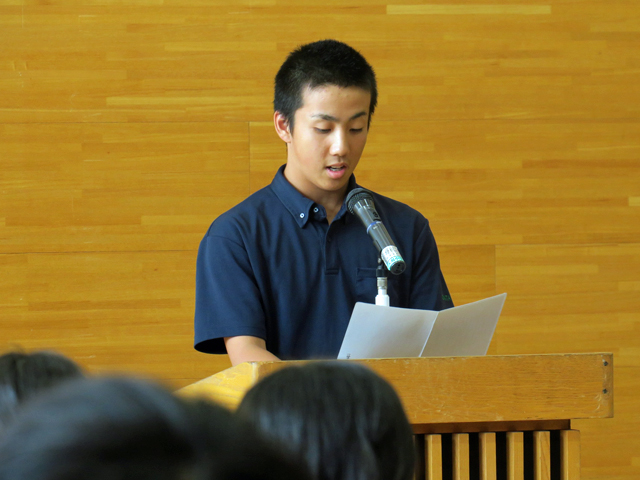 １学期終業式の様子2