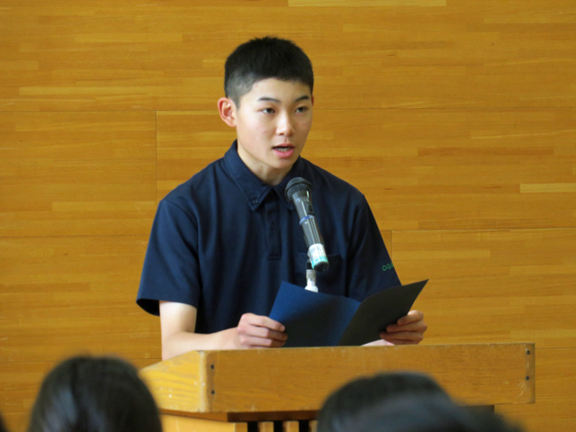 １学期終業式の様子3
