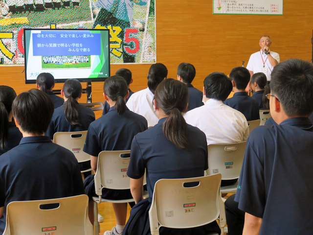 １学期終業式の様子4
