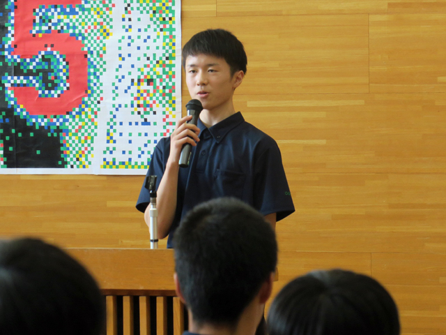 １学期終業式の様子8