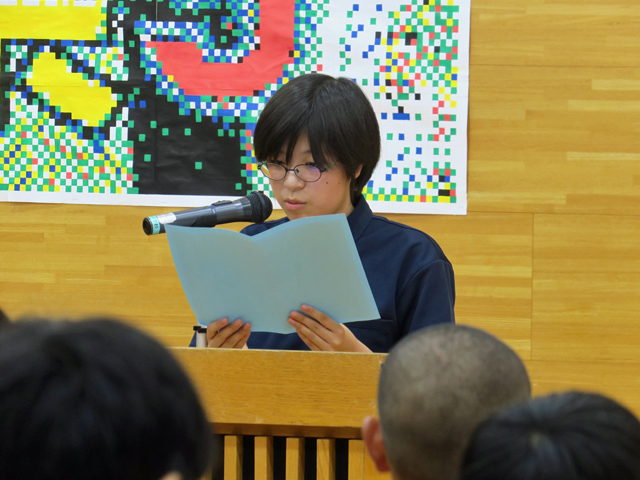 ２学期始業式の様子4