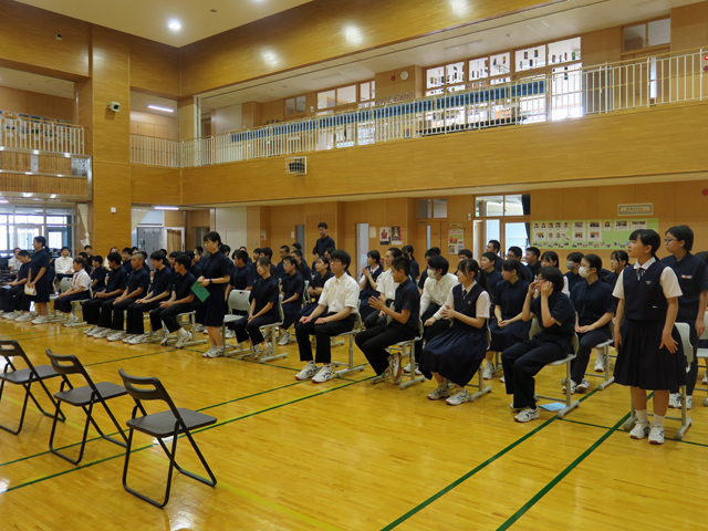 ２学期始業式の様子9