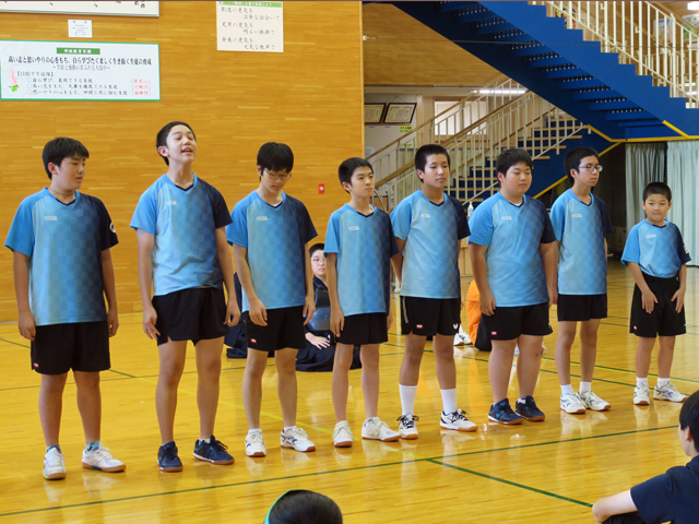 市郡秋季大会激励会の様子4