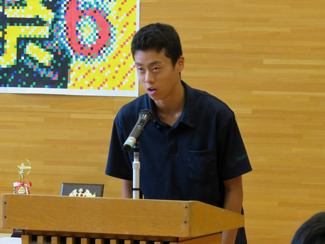 市郡秋季大会激励会の様子5