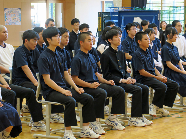 生徒会役員選挙の様子3