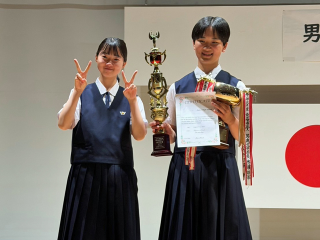 市郡英語暗唱弁論大会の様子1