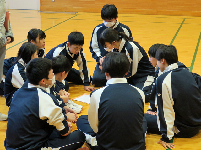 球技大会全校集会の様子5